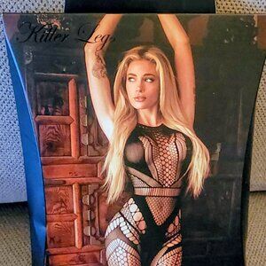 Killer Legs Black Cut-Out Catsuit